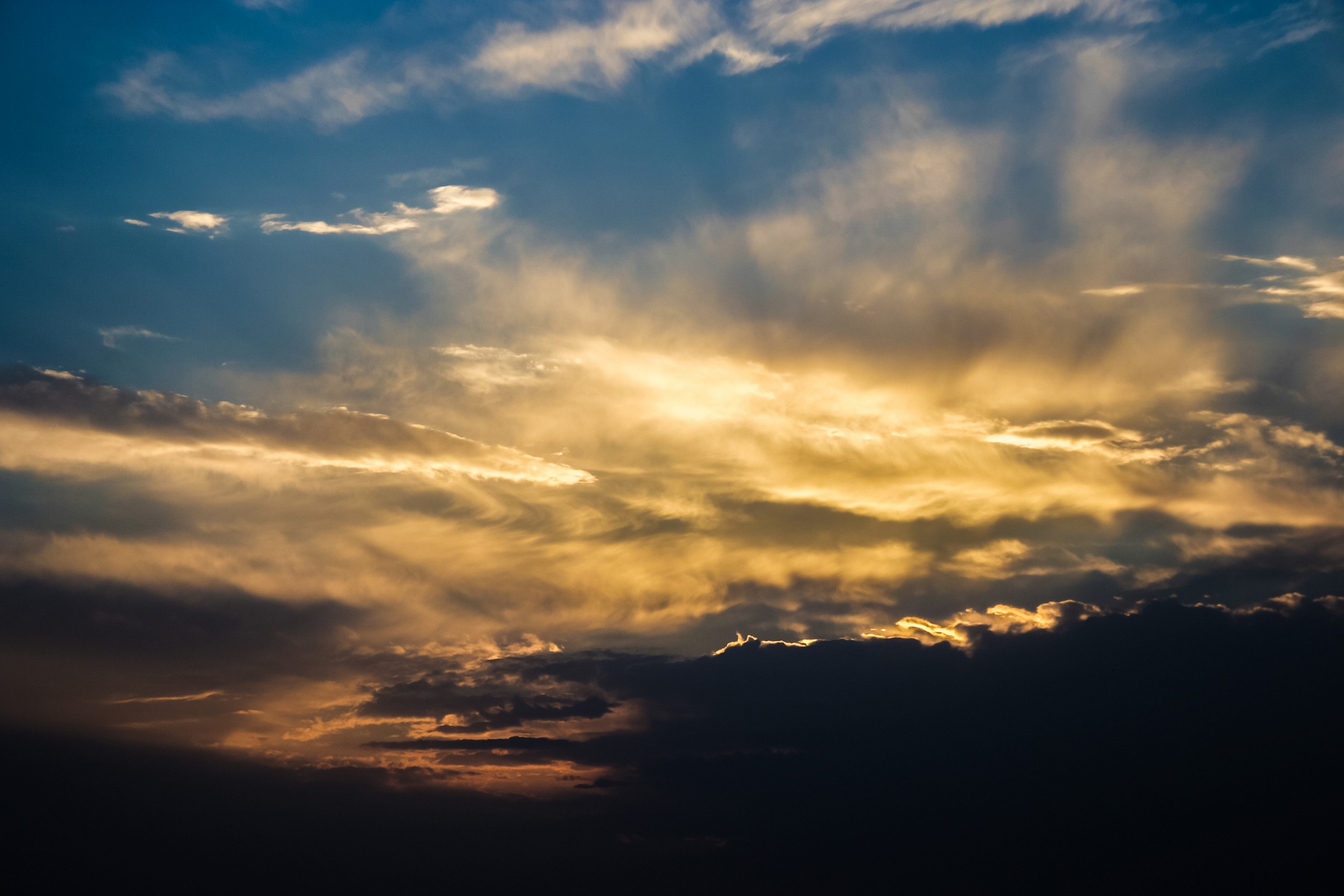 the day, dawn and night