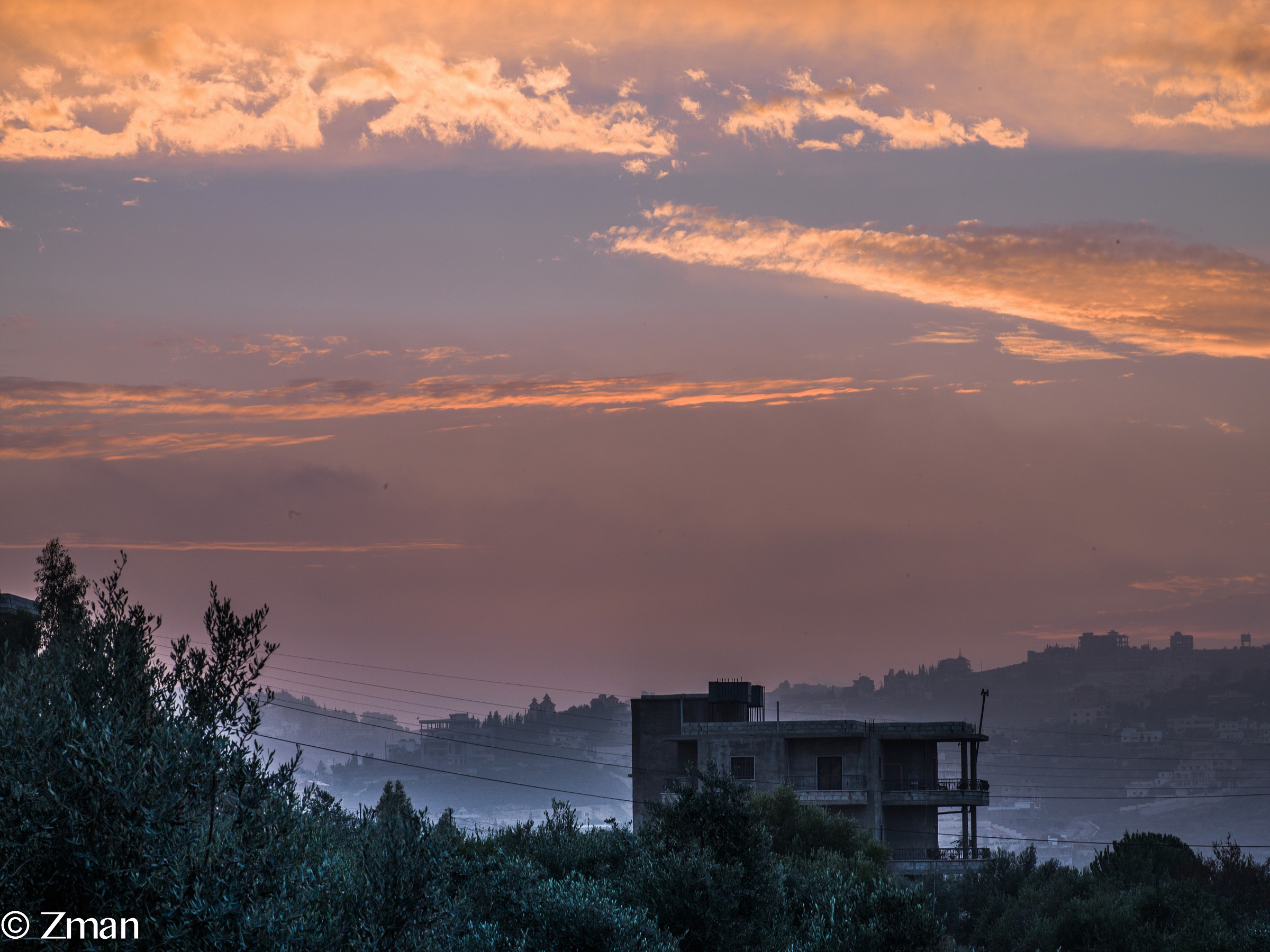 Tramonto di venerdì sul Hills
