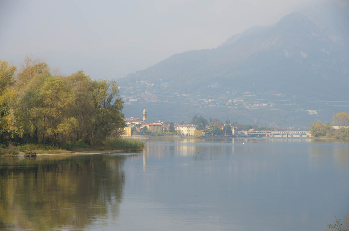 The placid river Adda