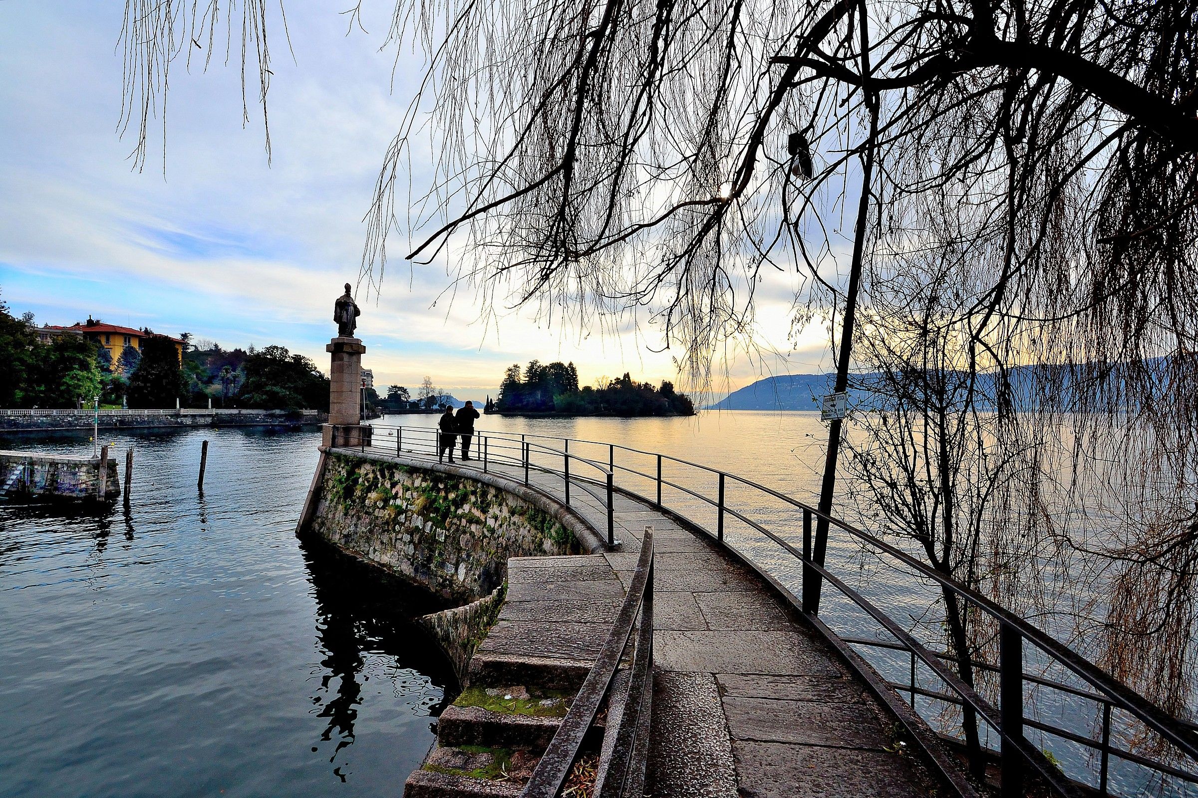 waiting for the evening