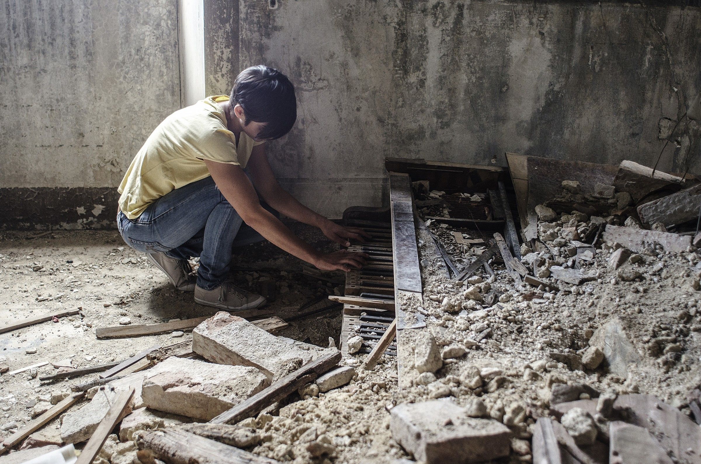 Everything is destroyed except poetry