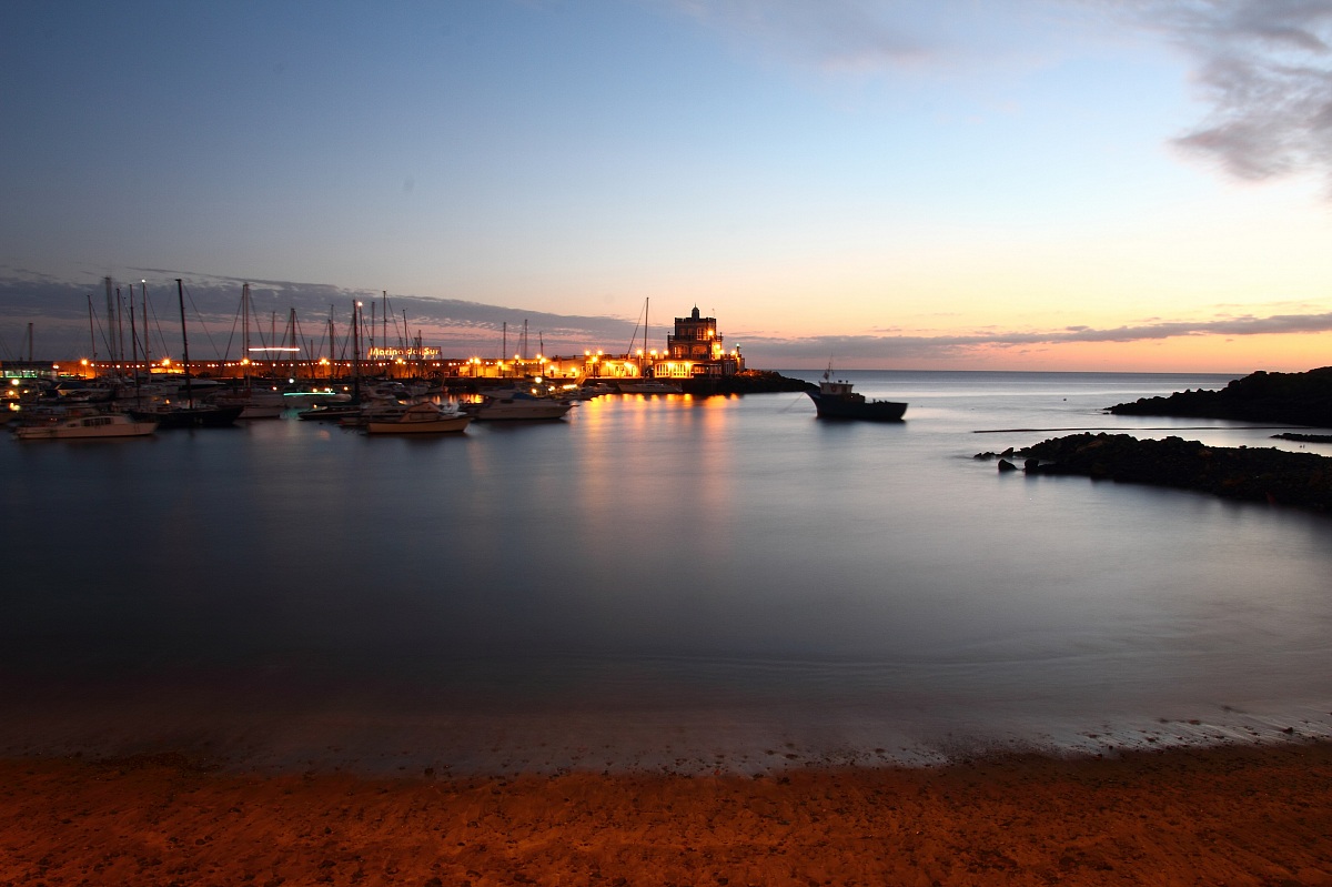 at the going down ...