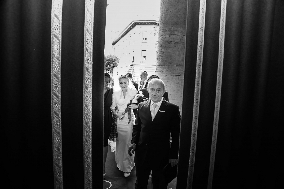 L'ingresso della sposa