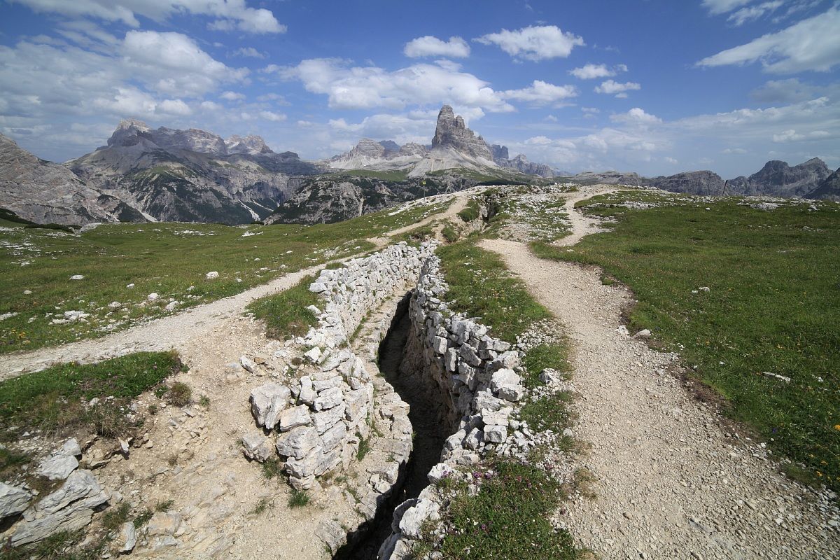 Trincee...verso le tre cime!!!