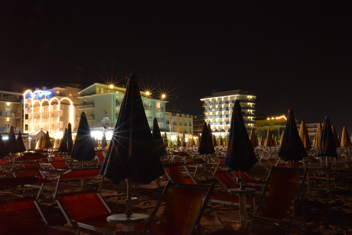 notte in spiaggia