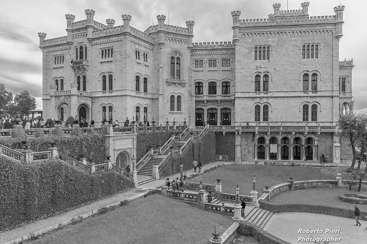 the castle of Miramare Trieste