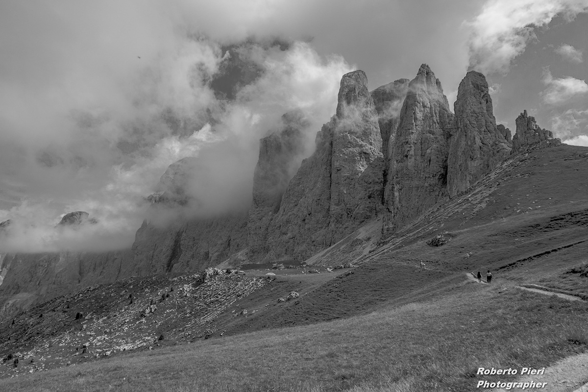 the Dolomites Sella