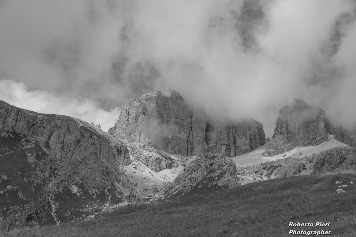 the dolomites Pordoipass