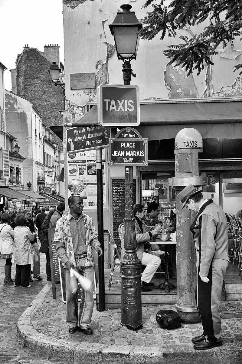 Artisti di Strada a Montmartre