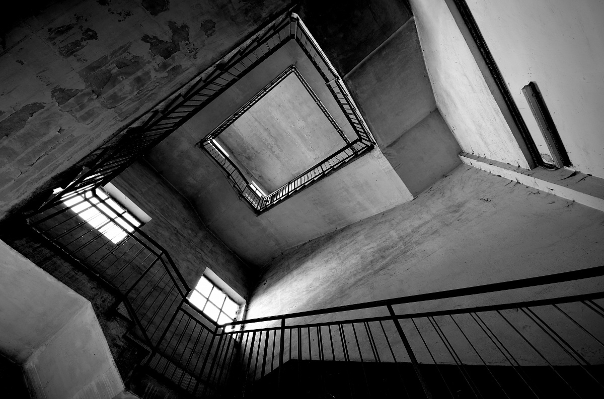 Directed Tobacco Factory, stairs offices