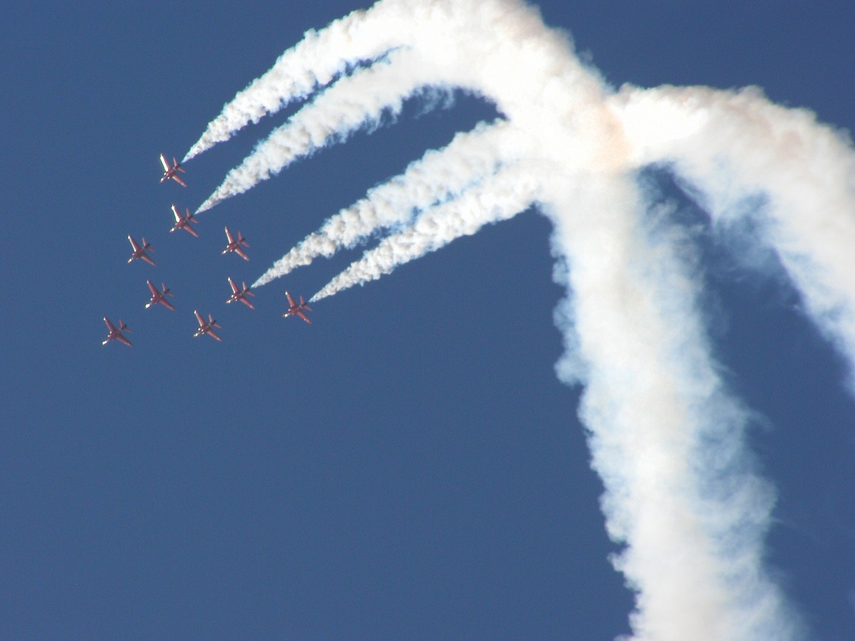 Red arrows