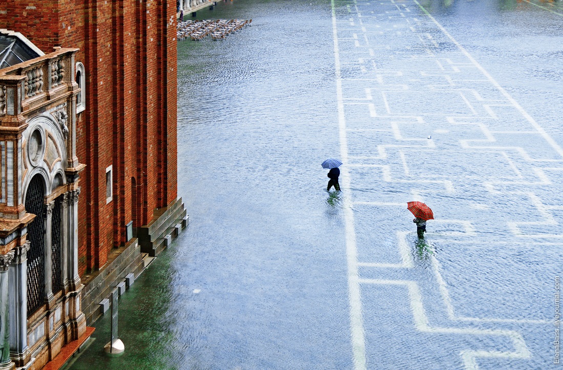 St. Mark's Square under water