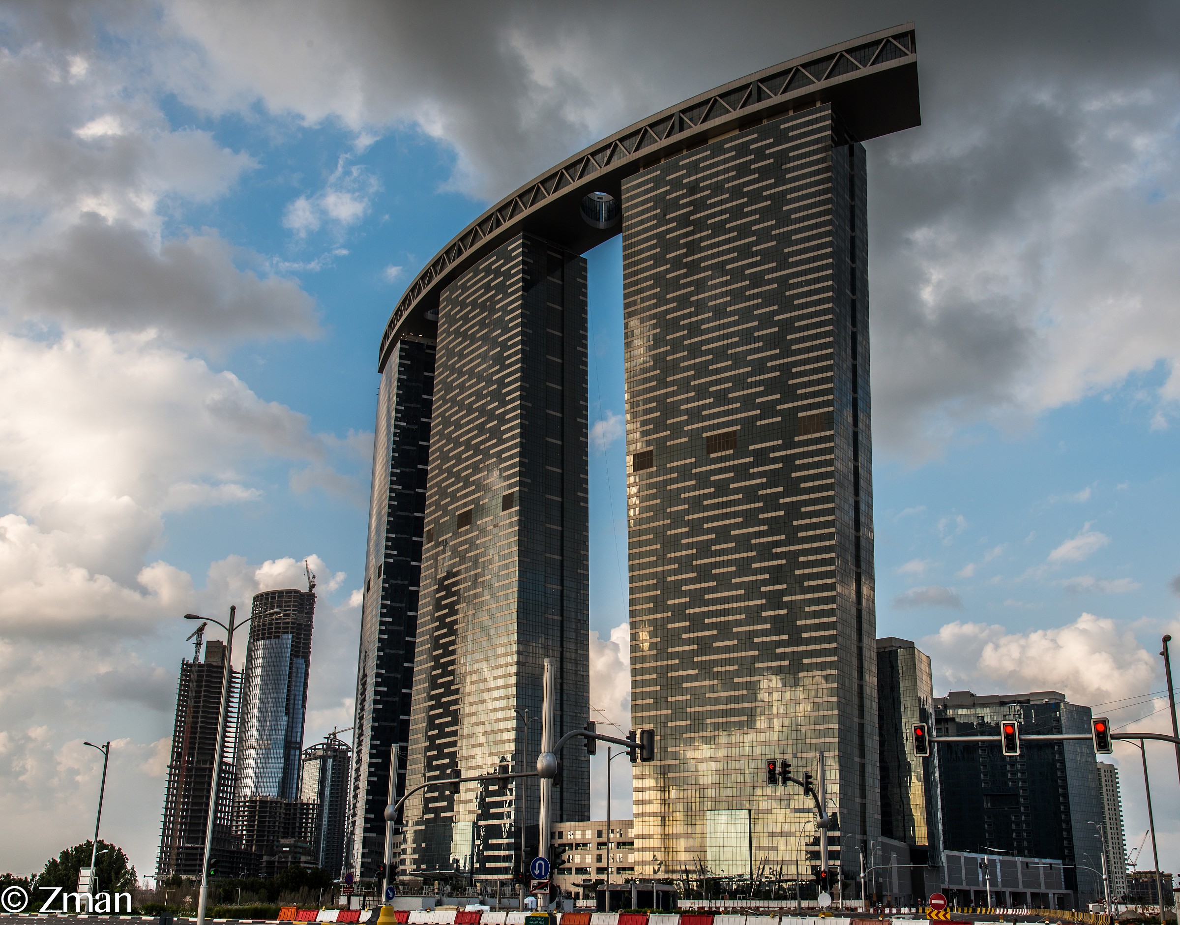 The Gate Building in Sorouh