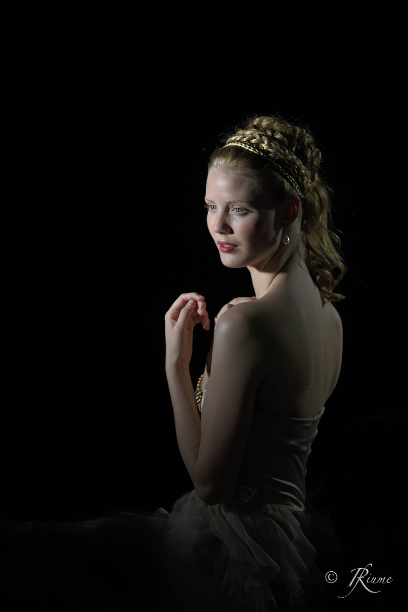 Model at the Photoshow