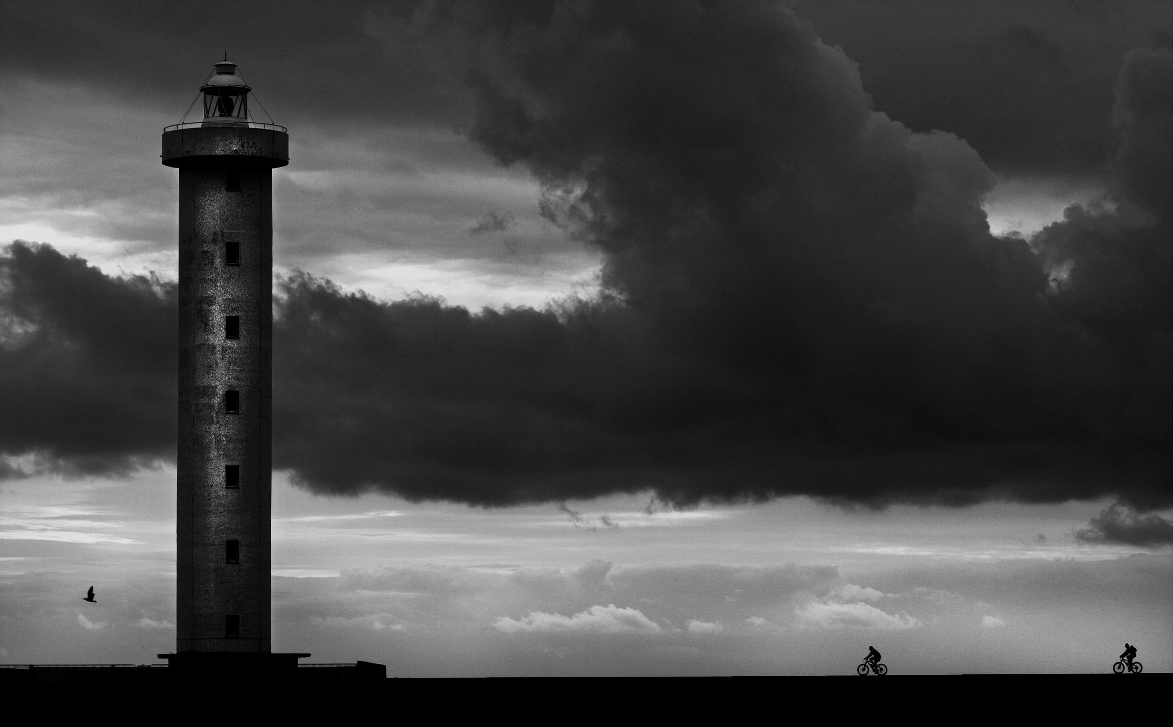 the lighthouse