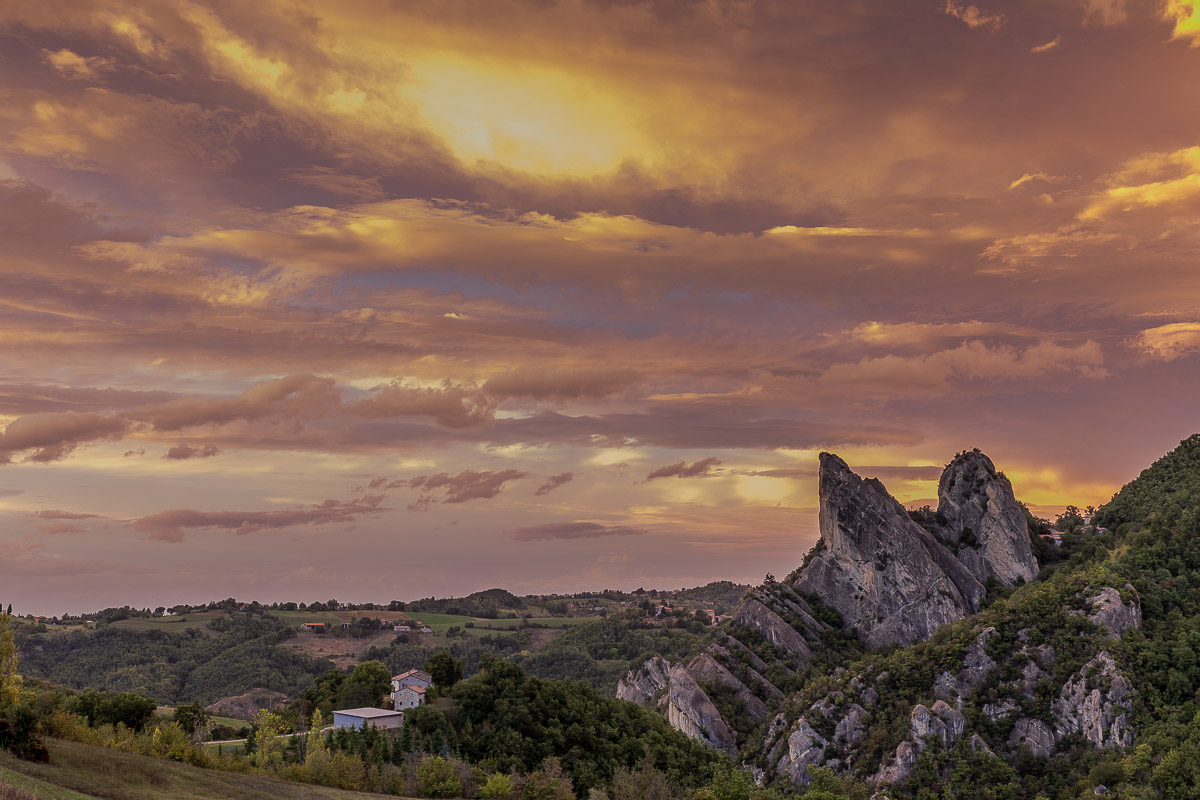 Inizio di un tramonto