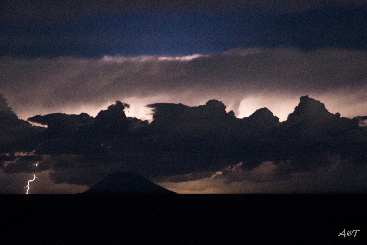 Beltempo sullo Stromboli ...