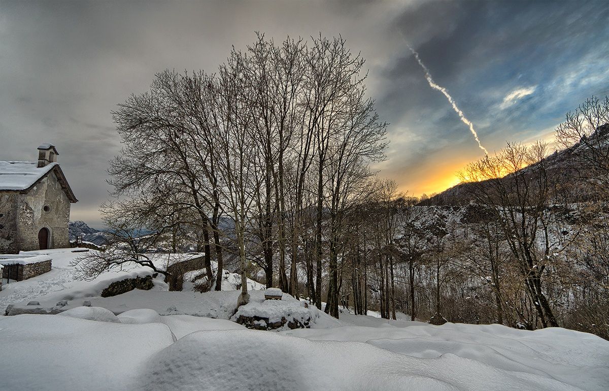 Tramonto in Val Taleggio
