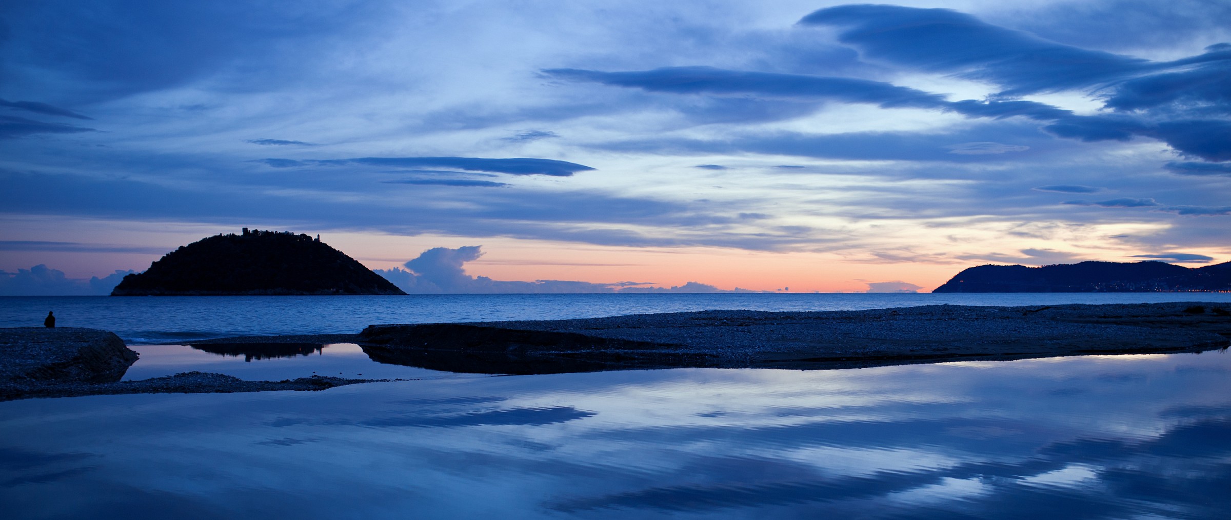 foce fiume Centa . Albenga