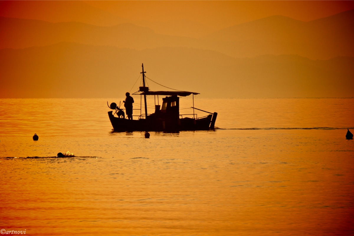 L'uomo e il mare...e il nuotatore