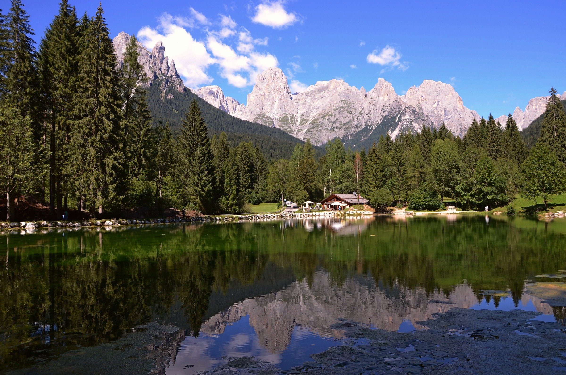 laghetto Welspergh e cime Canali