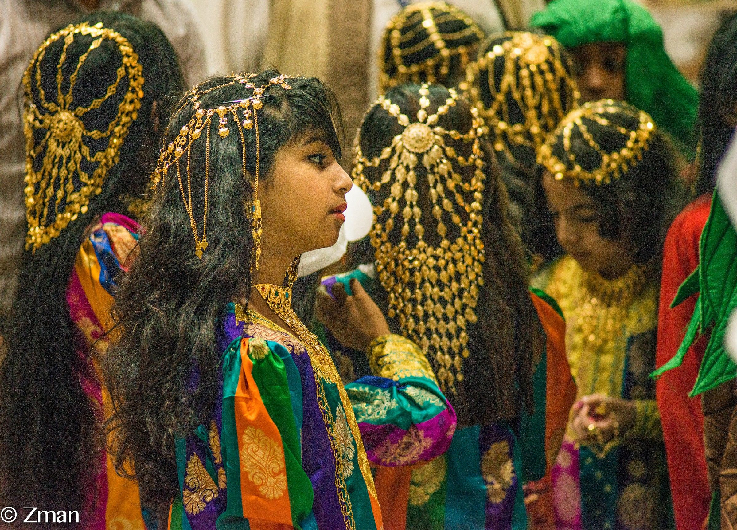 Children In The National Costume