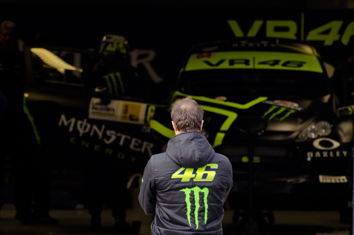 The preparations for the Team VR 46
