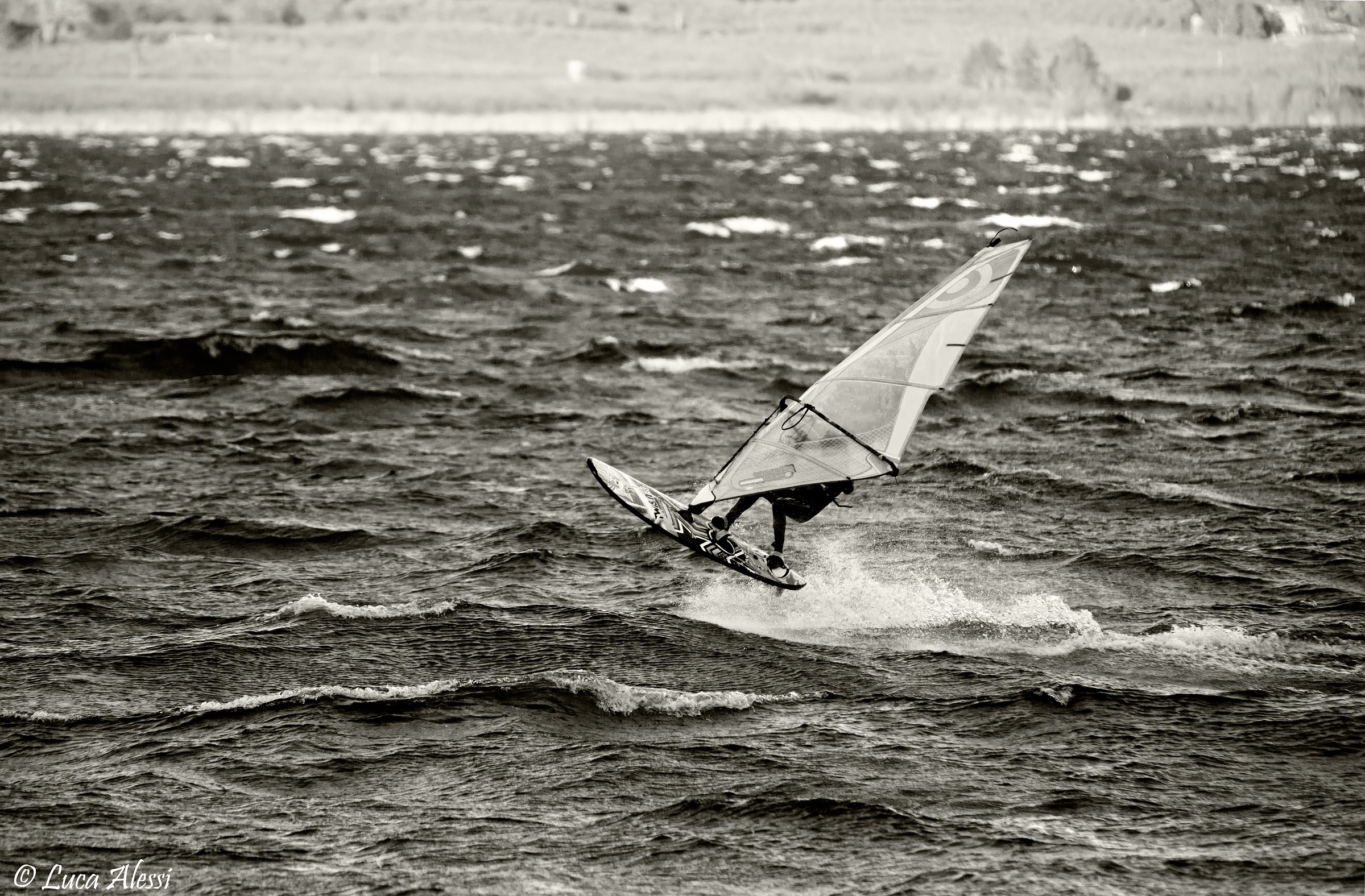 Windsurfing at zero degrees