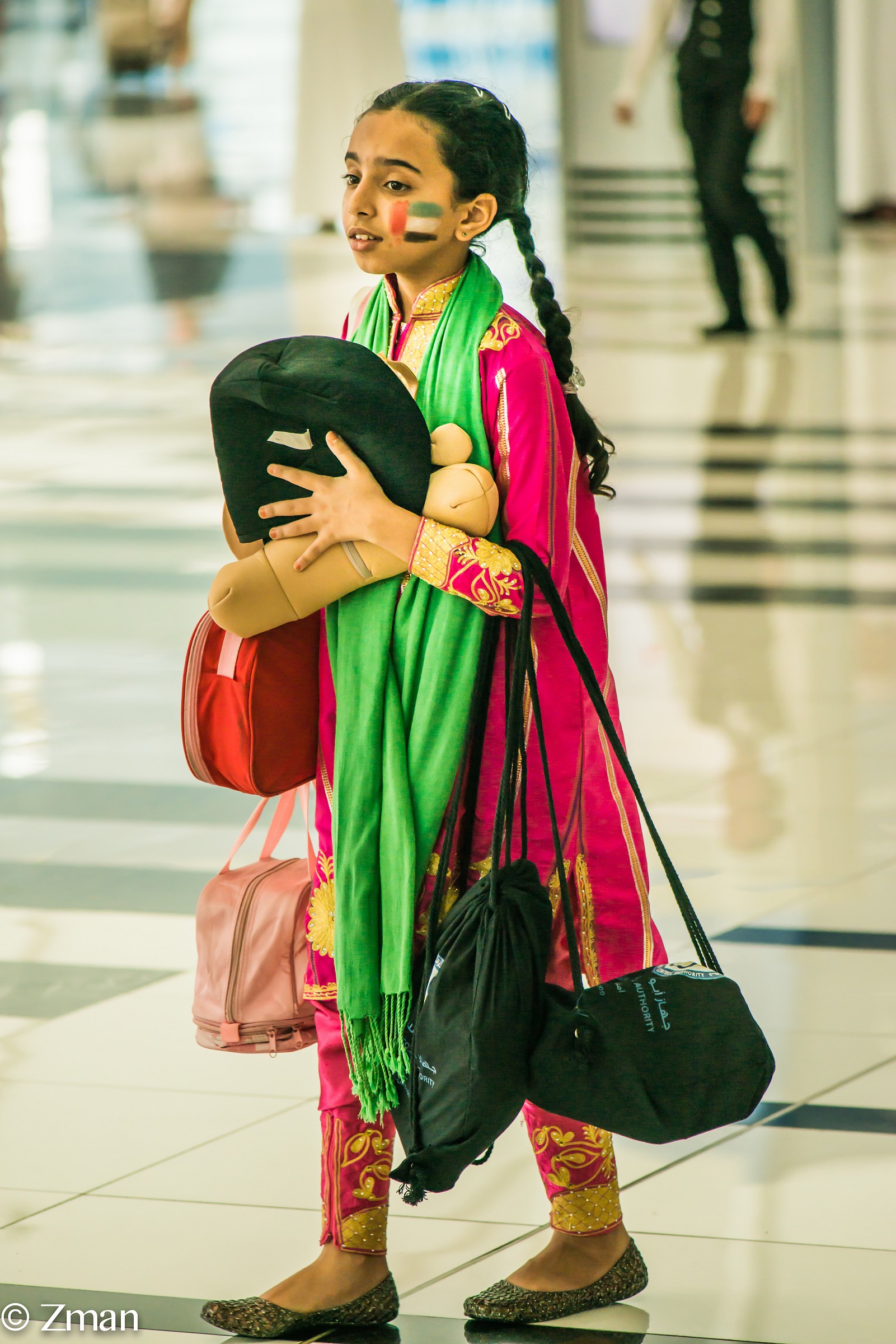Children In The National Costume