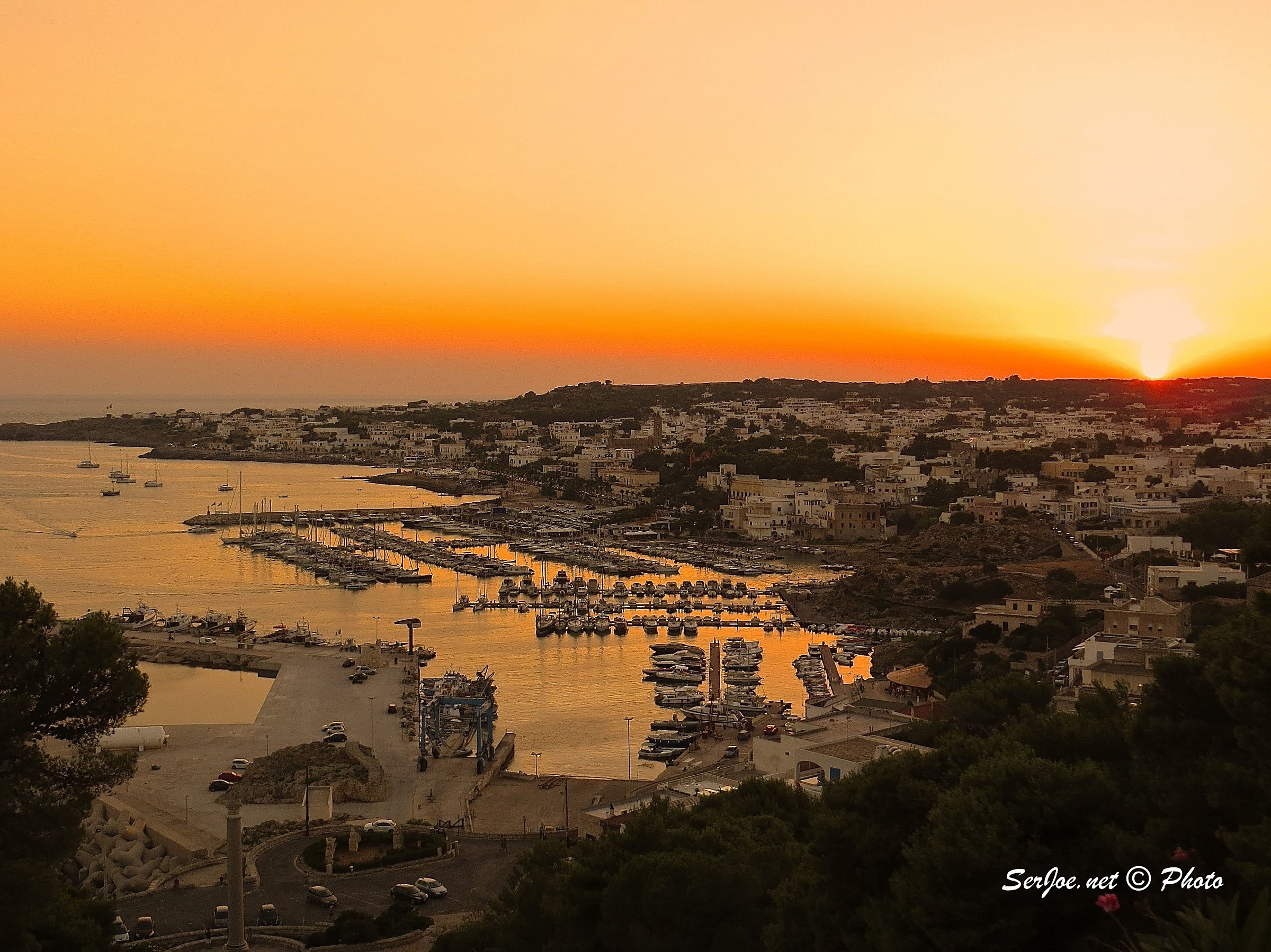 Santa Maria di Leuca at sunset