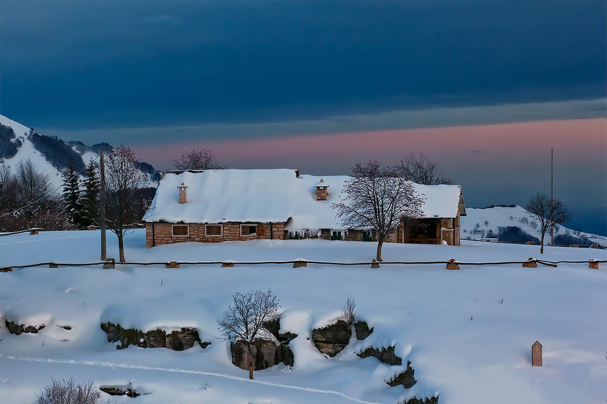 Prima neve a Malga Parparo