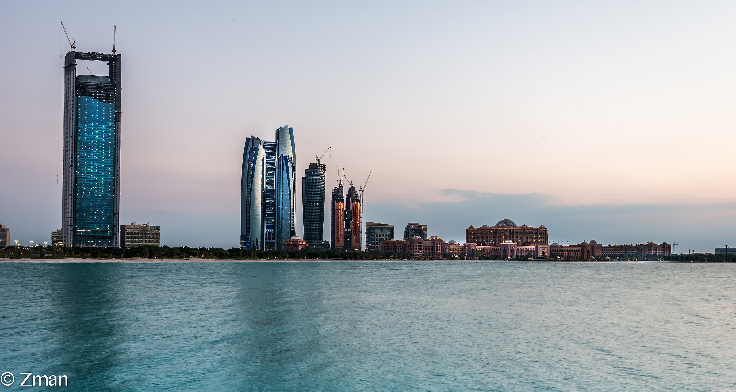adnoc Headquarters and Etihad Towers