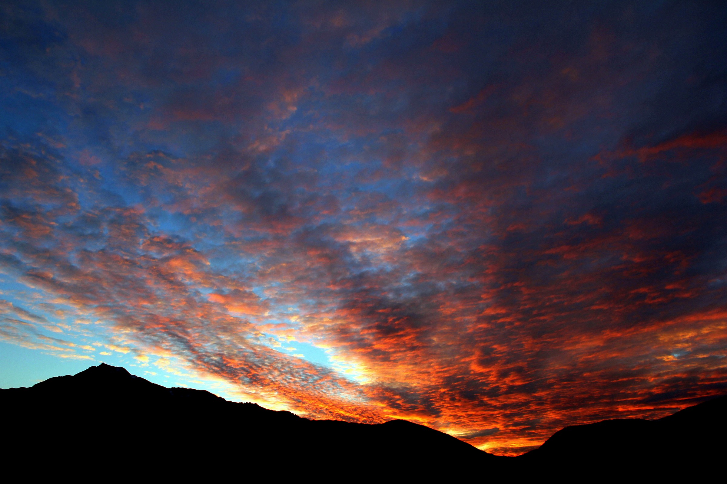 Amazing sunset on Trent