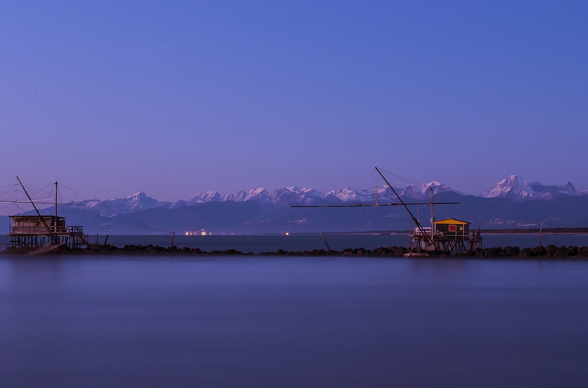 Alpi Apuane da Bocca d' Arno.