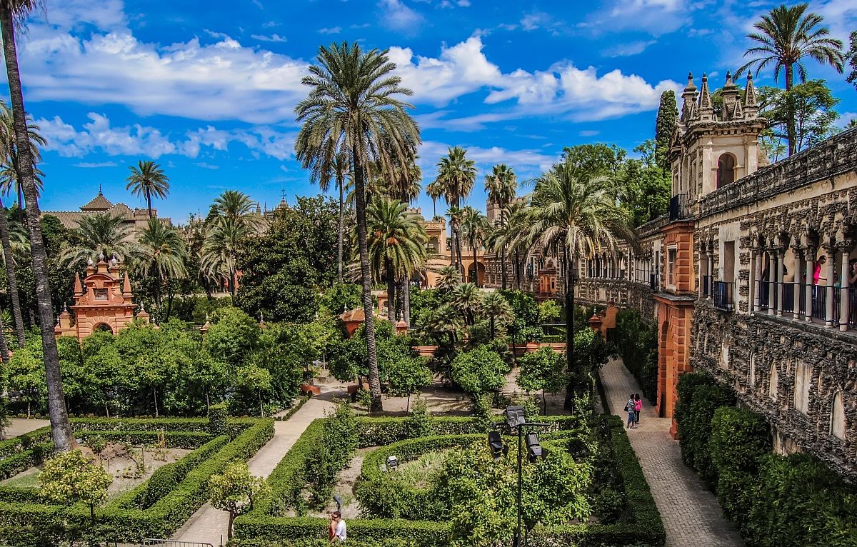 The gardens of the Alcazar