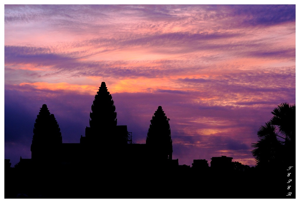 Angkor at dawn