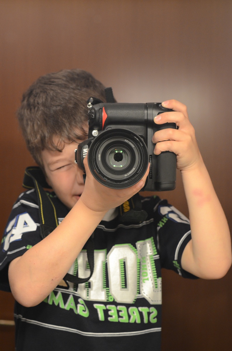 Gabriele 7 years ... self-portrait!