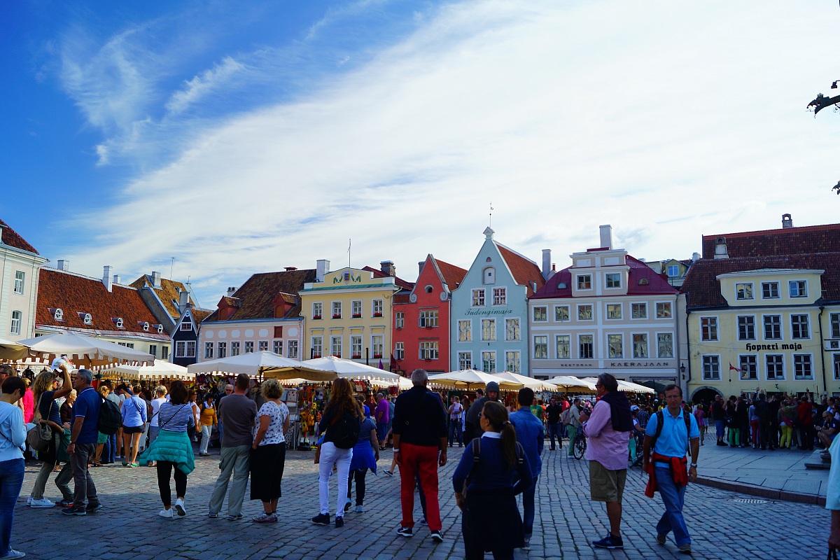 Tallin piazza centrale