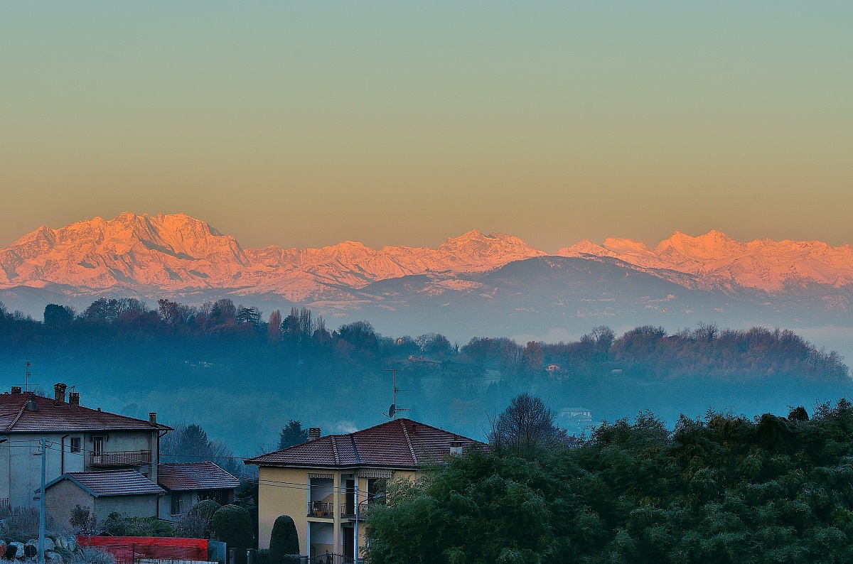 Catena del monte Rosa e Alpi