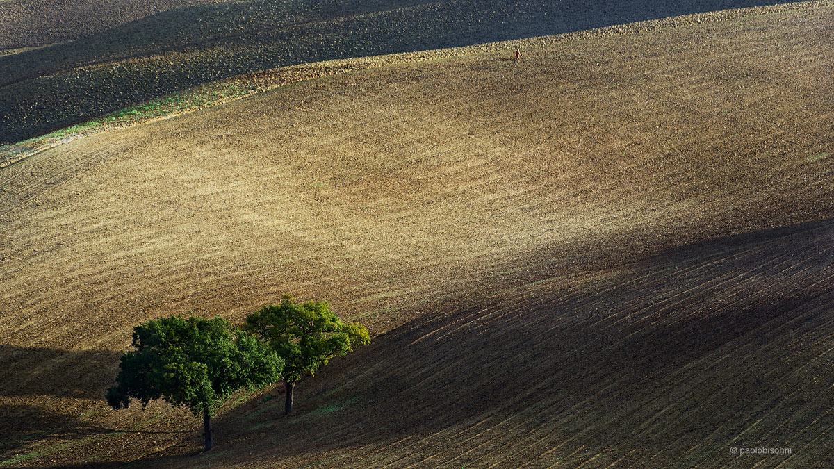 The hunter and the two shafts