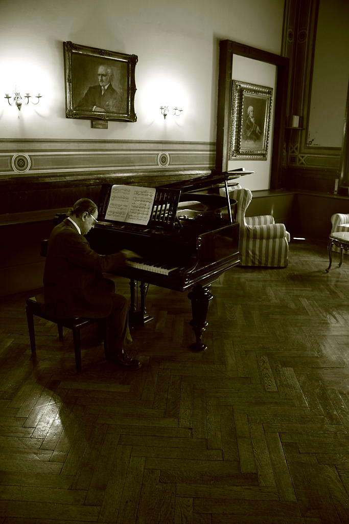 Il pianista - casa Giuseppe Verdi (mi)