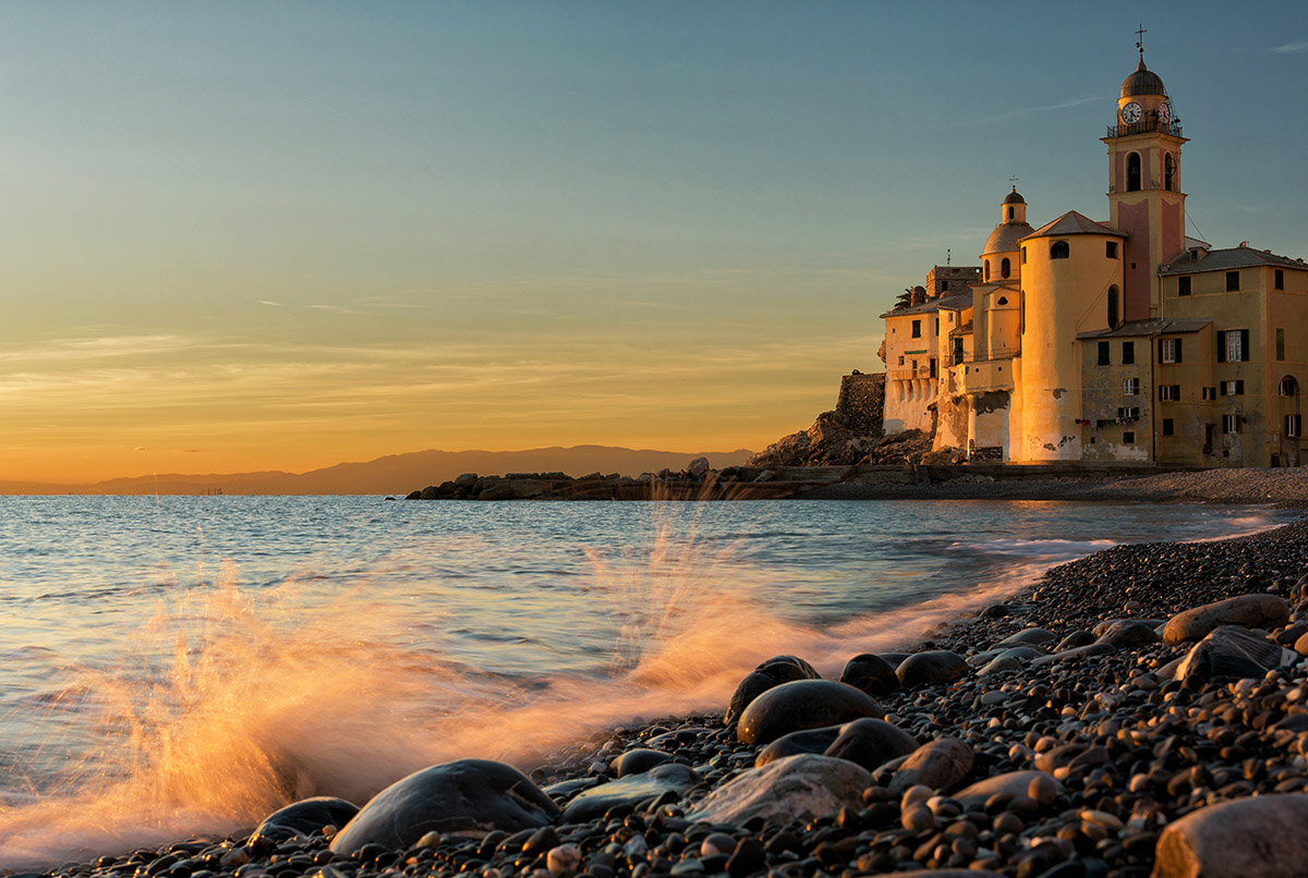 L'ultimo sole per Camogli