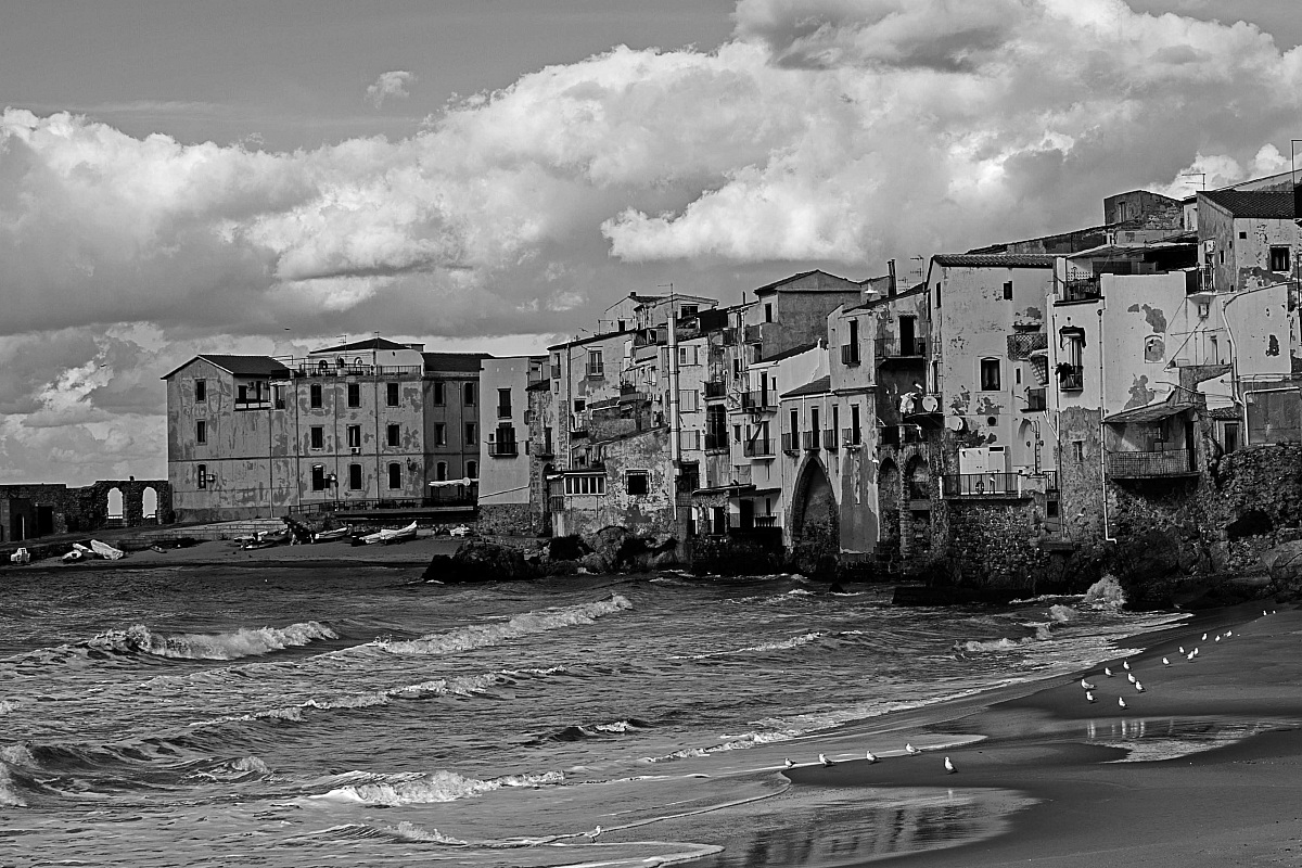 The winter of Cefalu