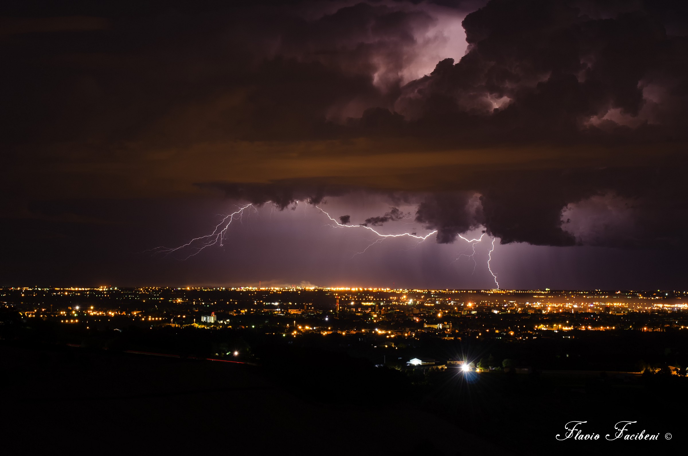 Temporale sulla romagna