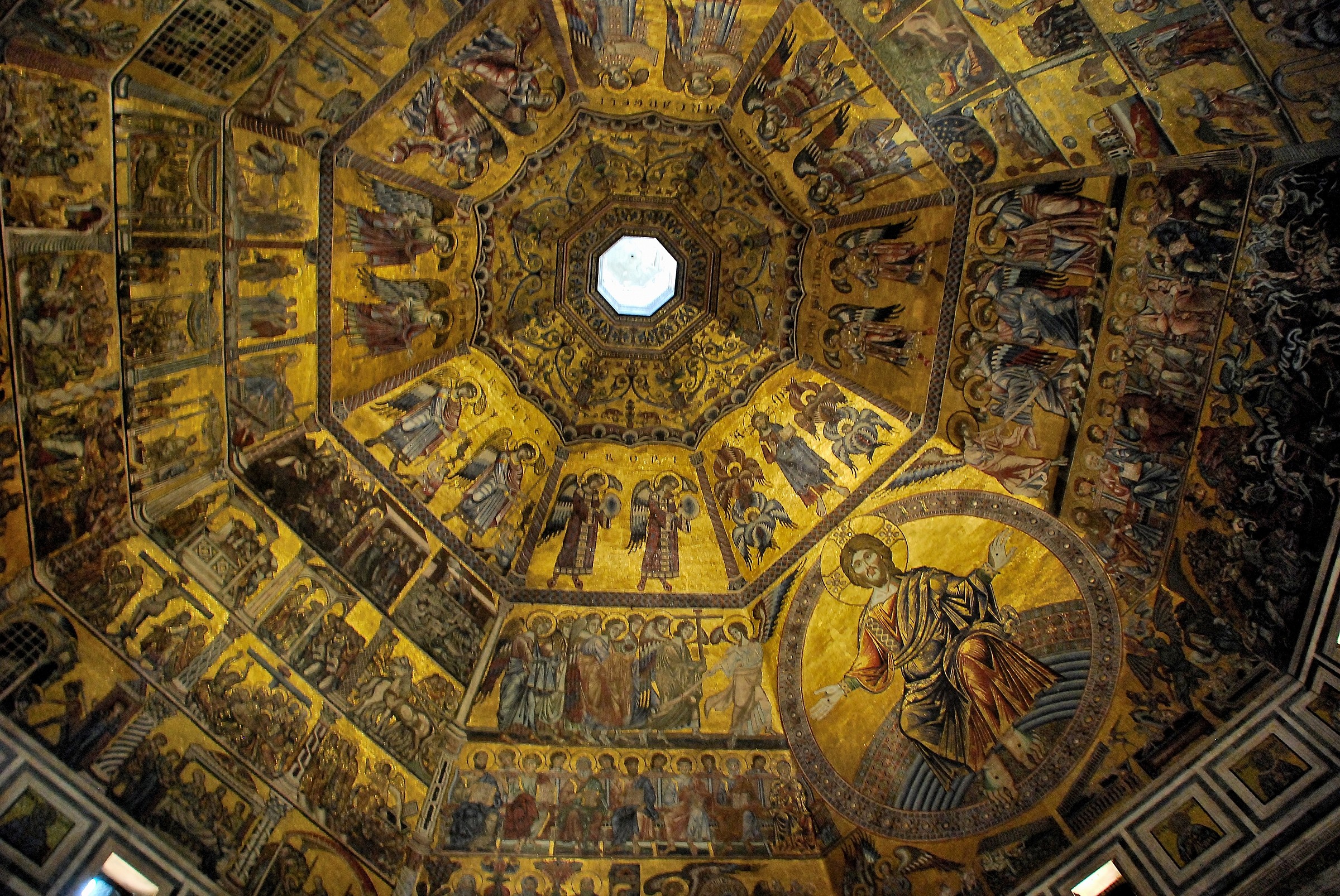 Dome baptistery of Siena