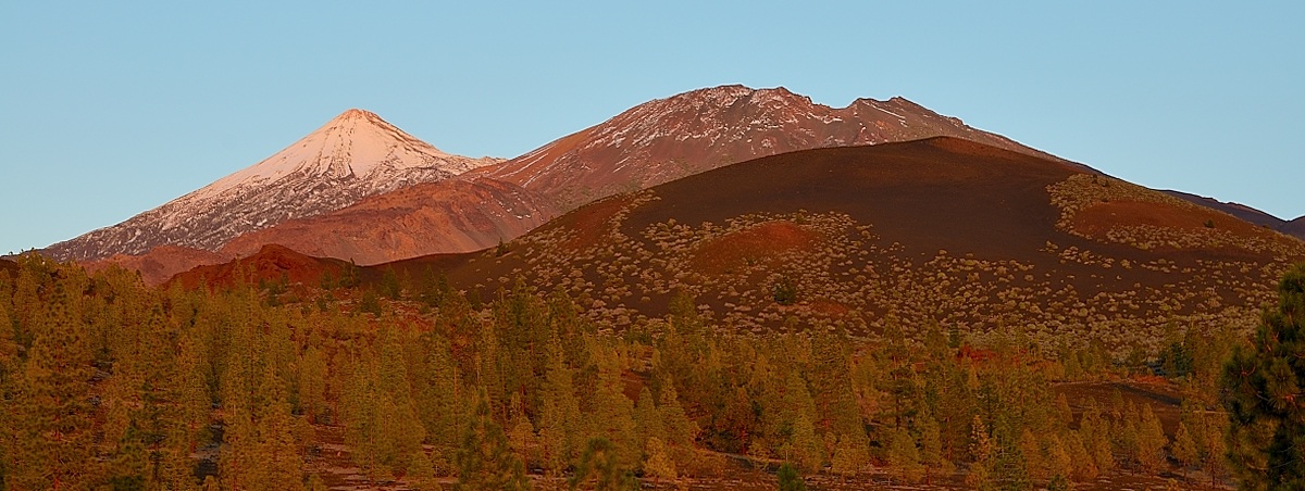 Sunset Tenerife volcan