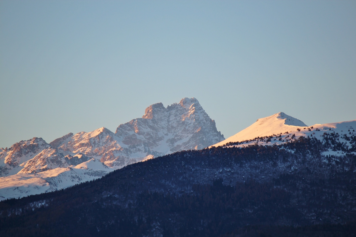 monviso tramonto