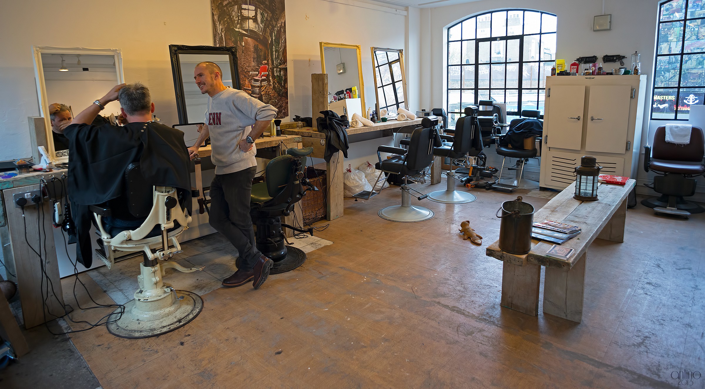 Barber in Camden Town