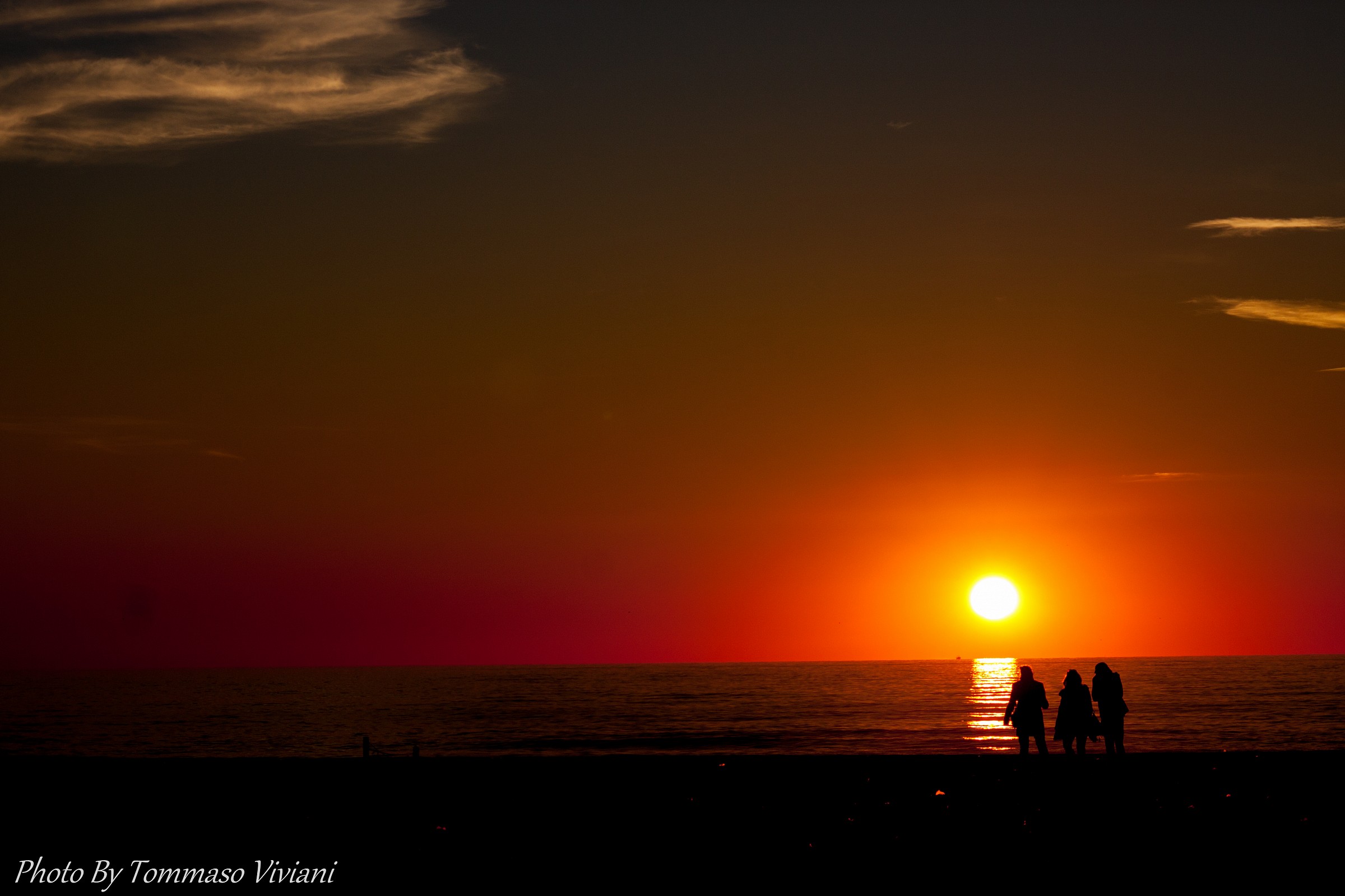 A Warm Winter Sunset