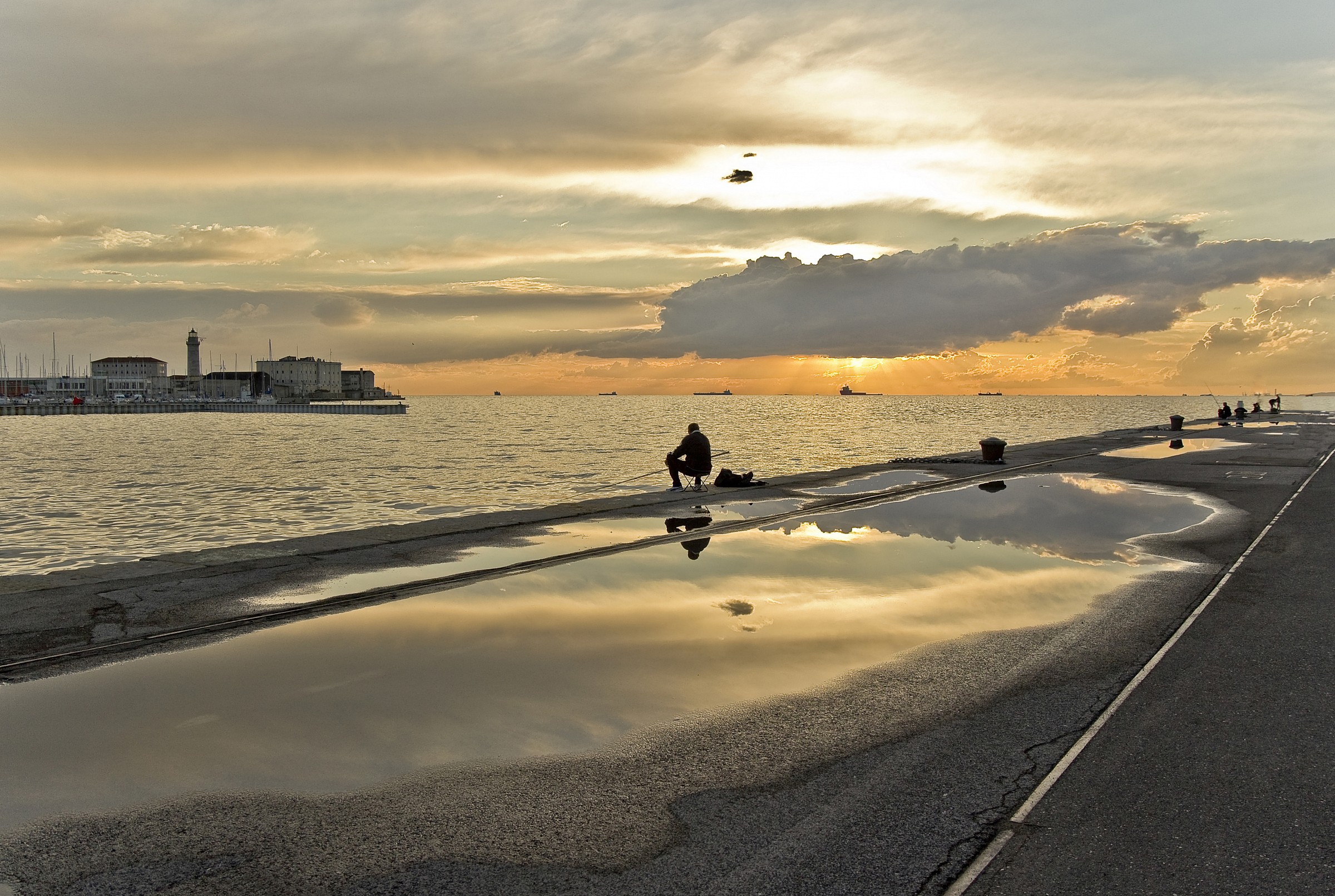 il pescatore solitario